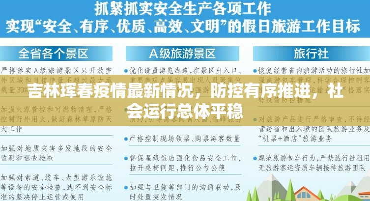吉林珲春疫情最新情况，防控有序推进，社会运行总体平稳