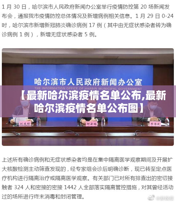【最新哈尔滨疫情名单公布,最新哈尔滨疫情名单公布图】